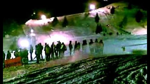 Campionato italiano motoslitte ponte di legno passo del tonale 15 gennaio 2011 gara 3