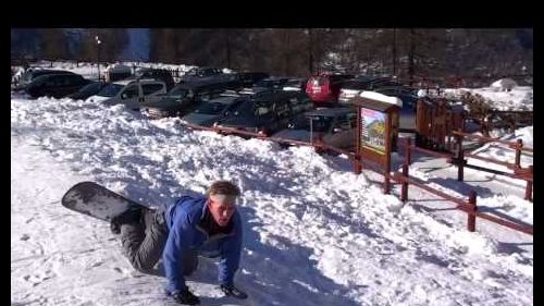 Xmas 2010 ski action in valtournenche italian alps