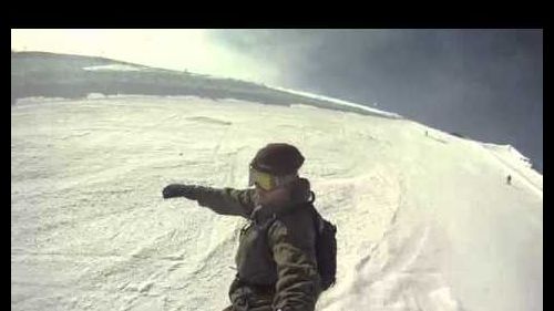 Snowboarding tignes 2011