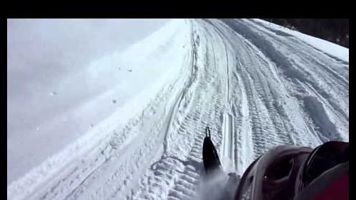 Pazzi sulla motoslitta @ cervinia