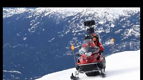Introducing the street view snowmobile