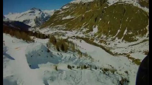 Val d'isere speed riding - spring 2011 - wallace