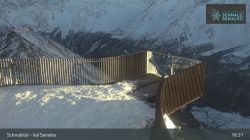 Stazione a Monte Senales 3212 m.