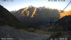 Arrivo seggiovia di Lizzola 1900 m.