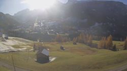 Webcam Vista su Gardenacia, Sassongher, Gruppo Sella, Piz La Villa