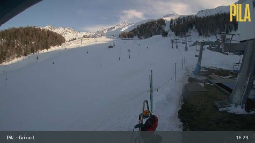 Arrivo telecabina da Aosta