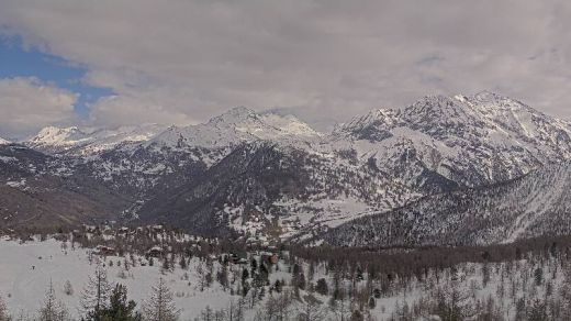 Cesana Colle Bercia Panoramica