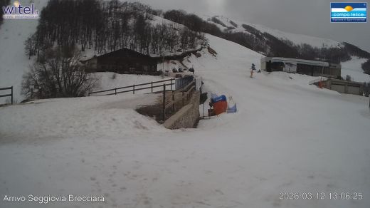 Campo Felice Campo Felice Arrivo Seggiovia Brecciara 1730 m.