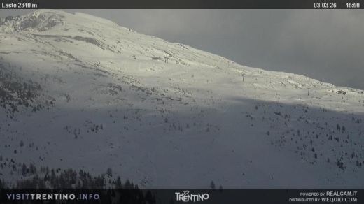 Arrivo Seggiovia Campo Laste 2234 m.