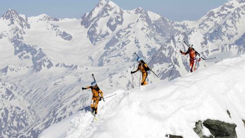 Brunod, Reichegger e Perrier (&copy; Canon Newspower)