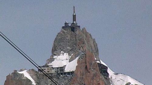 Aiguille du Midi da Punta Helbronner
