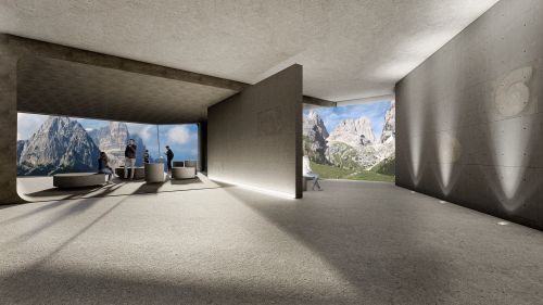 Rifugio doss del sabion nuovo punto panoramico