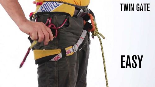 Grivel new 'twin gate carabiner'