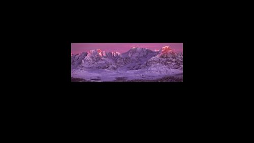 pale di san martino viste dalla val di fiemme