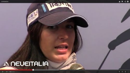 VIDEO - Melania Corradini a Neve Italia: 'Dopo l'infortunio ora tutto ok'