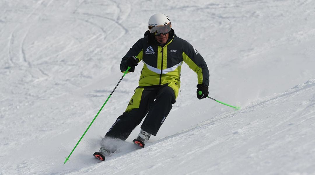 Valerio Malfatto al test di Blizzard Firebird Competition 76 (2022)