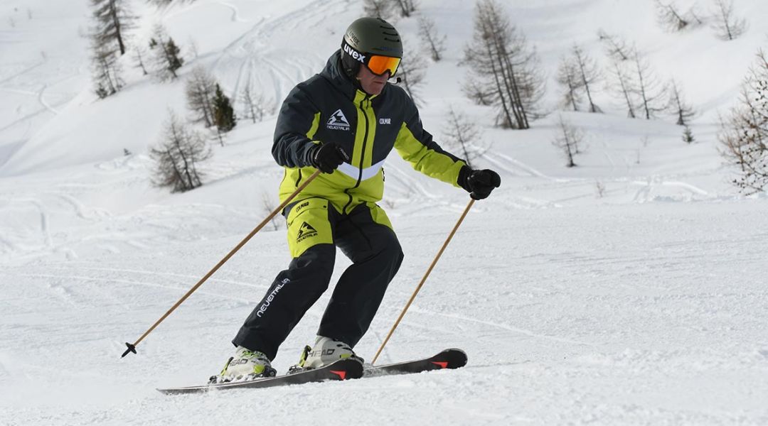 Andrea Bosetti al test di Dynastar Speed Zone 10 Ti Konect (2021)