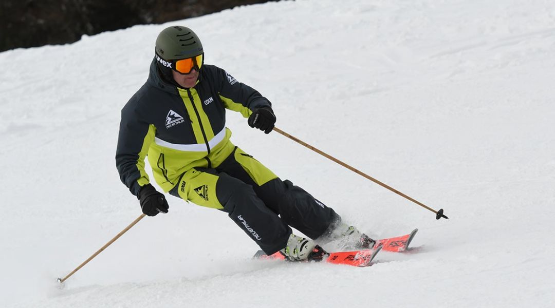 Andrea Bosetti al test di Fischer RC ONE 72 Multiflex (2021)