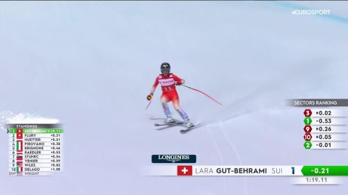 Lara gut spaziale anche in discesa, settimo sigillo: rivivi la gara