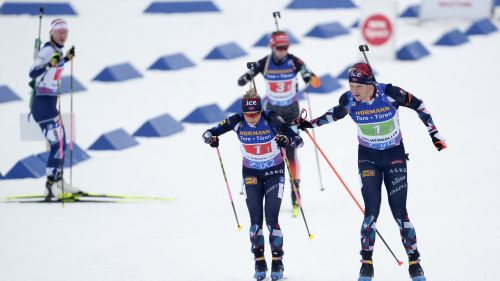 Zampata di christiansen, la norvegia vince la single mixed