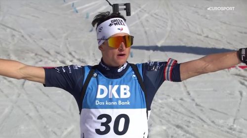 Eric perrot incredulo al traguardo: sua la sprint di soldier hollow