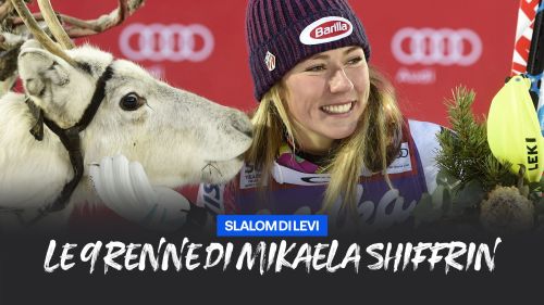 Nove vittorie e nove renne: la slitta di babbo natale di mikaela shiffrin è pronta!