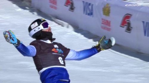 Finale di slalom parallelo tutta azzurra a yanqing: bagozza batte messner, il video