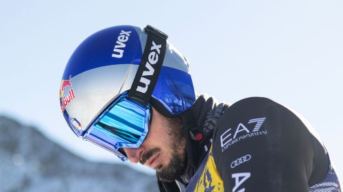 Dominik Paris   allenamenti in Alto Adige