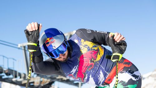 Dominik Paris   allenamenti in Alto Adige