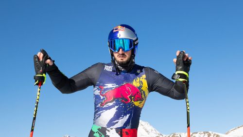Dominik Paris   allenamenti in Alto Adige