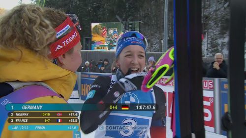 La germania concede il bis nella staffetta femminile, italia ancora in affanno