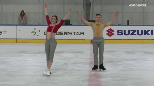 Campionati italiani 2024 - guignard/fabbri tranquillamente al comando dopo la rhythm dance: rivivi la prova