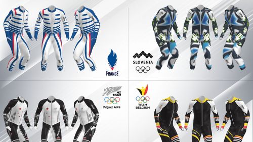 Colmar si fa in quattro per le Olimpiadi di Pechino. Le divise di Francia, Nuova Zelanda, Slovenia e Belgio