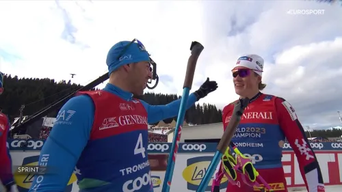 Pellegrino argento nella sprint mondiale, dietro allimbattibile Klaebo, il video della gara