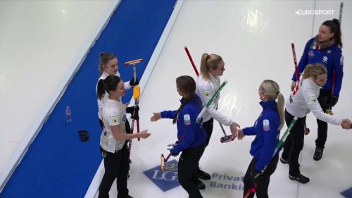 Italia sconfitta dalla svizzera 7-3 nella semifinale degli europei: l'ultima stone di stefania constantini, poi la resa