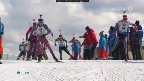 Biathlon ibu wc mass start men oslo march 19.2017