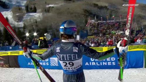 Pinheiro braathen, una seconda manche del gigante di beaver creek mostruosa, il video primo del primo podio del brasile