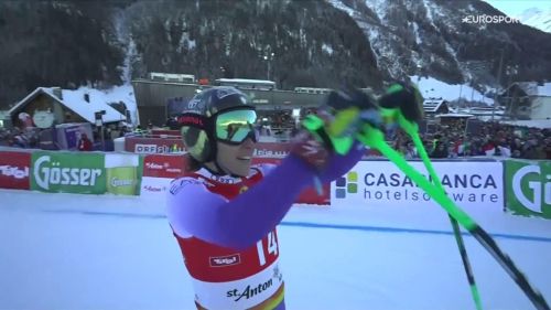 Brignone è leggenda! a sankt anton la sua prima vittoria in discesa, il video