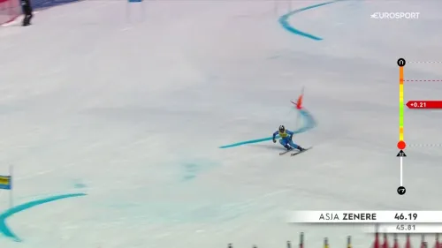 Asja Zenere scatenata! Lazzurra è splendida 4ᵅ: riguarda la sua prima manche