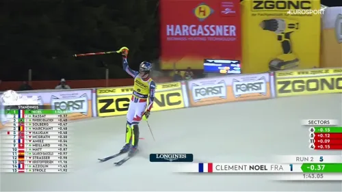 Noel vince su un tracciato impossibile. Il video della seconda manche dello slalom di Campiglio è suo!