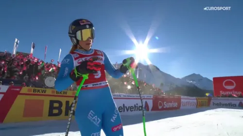 Sofia Goggia sul podio a St. Moritz: 3° posto nella discesa-bis, il video