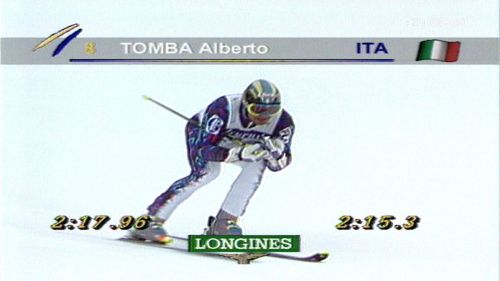 Alberto tomba. rivediamo il suo quarto trionfo in alta badia!
