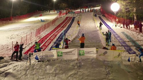 Sprint race ponte di legno - tonale | world cup 2021 | ismf ski mountaineering