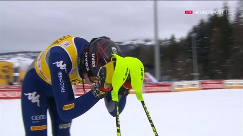 La 2a manche di vinatzer in alta badia e il podio che sfugge per 7 centesimi