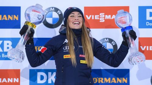 A kontiolahti dorothea wierer vince la 2a coppa del mondo di biathlon consecutiva