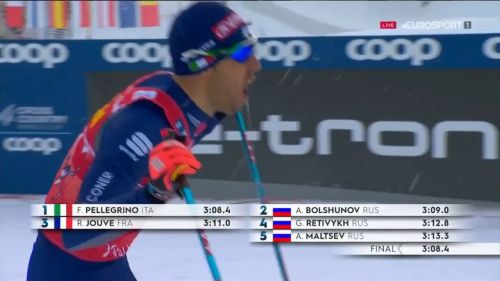 Pellegrino, il 2021 inizia con una super vittoria nel tour de ski in val munstair