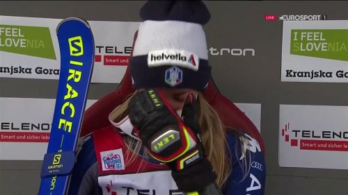 Marta bassino e le lacrime a kranjska gora: 'sono emozionatissima'