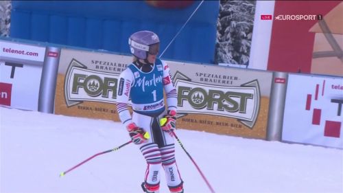 Tessa worley, rimonta e vince nel gigante di plan de corones.