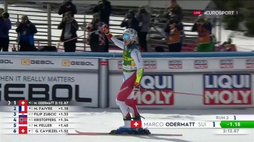 Marco odermatt trionfa nel gigante di kranjska gora: rivedi la sua gara