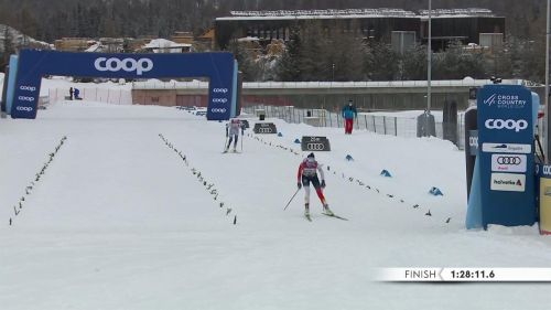 Heidi weng vince la 30 km in engadina, a diggins la coppa distance